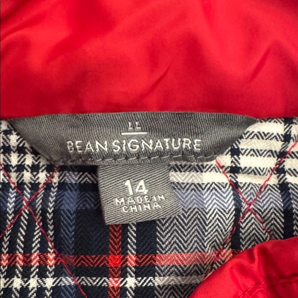 Amazing condition! L.L. Bean Signature Quilted Jacket, sz 14 - Picture 3 of 14